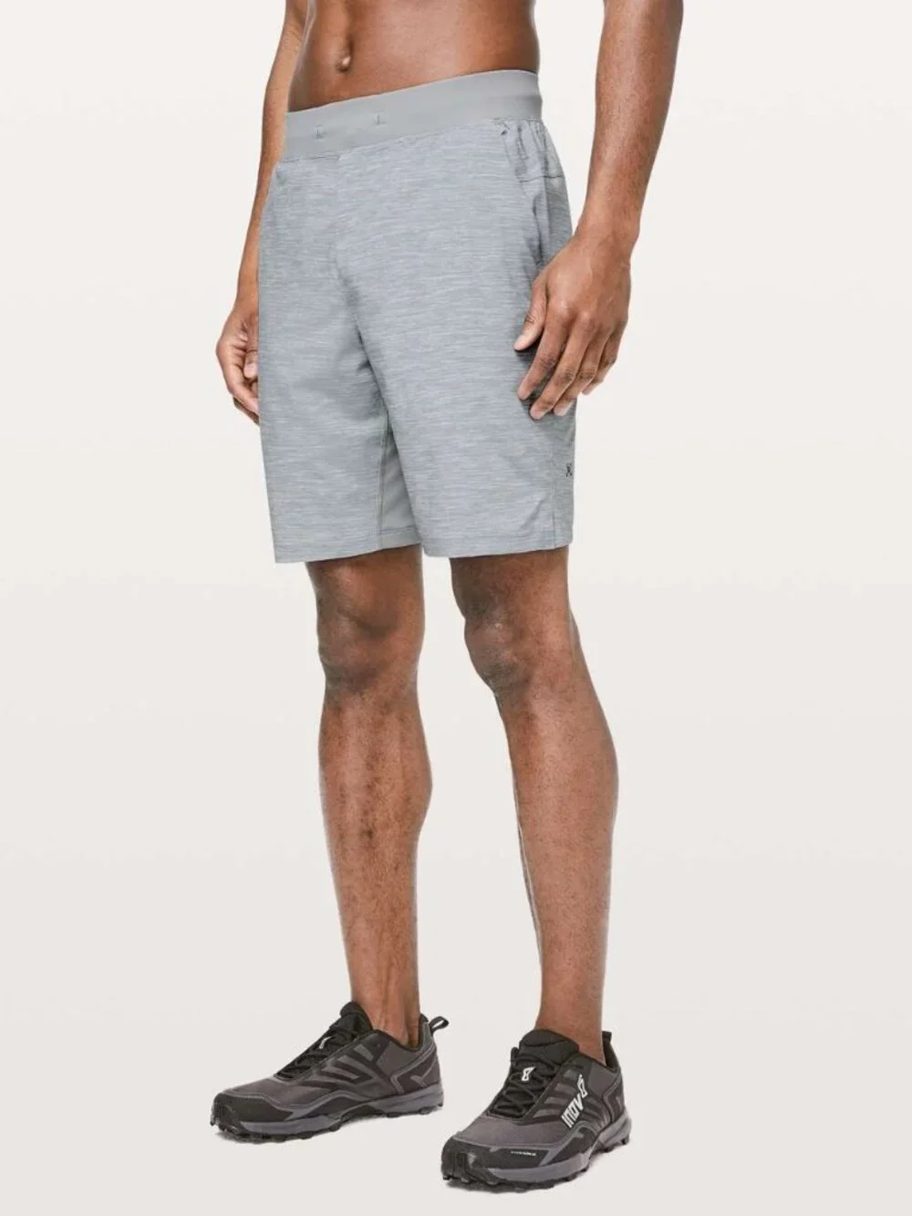 Lululemon | Heather Allover Sea Salt Light Cast T.H.E. Short *Linerless 9